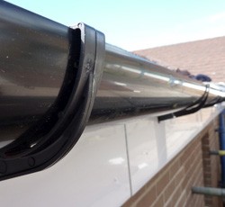 Damaged gutter repairs